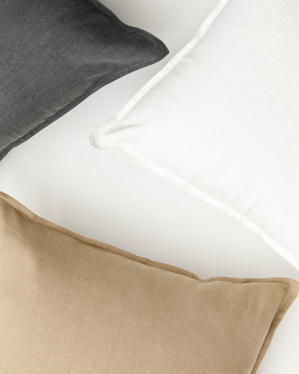 Organic Linen Pillow Cover - Lone Fox