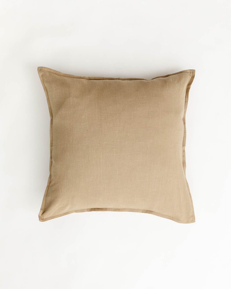 Organic Linen Pillow Cover - Lone Fox