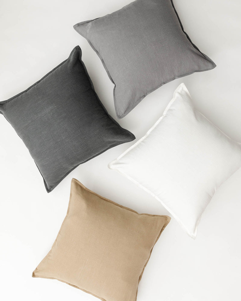 Organic Linen Pillow Cover - Lone Fox