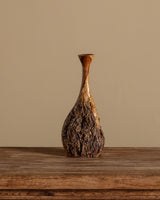 Organic Mesquite Wooden Burl Vase - Lone Fox
