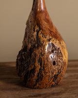 Organic Mesquite Wooden Burl Vase - Lone Fox
