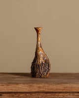 Organic Mesquite Wooden Burl Vase - Lone Fox