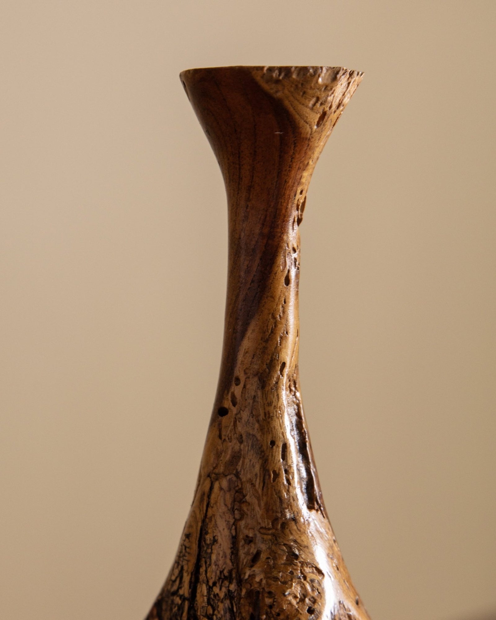 Organic Mesquite Wooden Burl Vase – Lone Fox