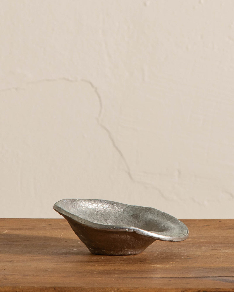 Organic Pewter Catchall Dish - Lone Fox