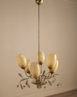 Paavo Tynell Chandelier, Model 9029/6, 1940's - Lone Fox