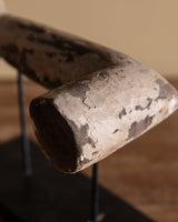 Painted Wood Hand Fragment on Stand - Lone Fox
