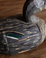 Painted Wooden Duck Decoy, Italy, 1960's - Lone Fox