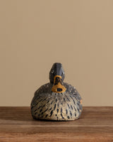 Painted Wooden Duck Decoy, Italy, 1960's - Lone Fox