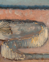 Painterly Fish Still Life Oil Painting by Giovanni Omiccioli, Italy, 1950s - Lone Fox