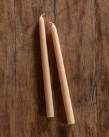 Pair of 12" Hand Dipped Taper Candles, USA - Lone Fox