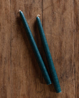 Pair of 12" Hand Dipped Taper Candles, USA - Lone Fox