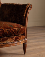 Pair of Art Deco Lounge Chairs Manner of Paul Follot, France, 1935 - Lone Fox