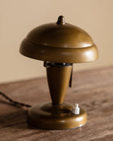 Pair of Art Deco Pivoting Dome Table Lamps, Italy, 1930s - Lone Fox