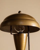 Pair of Art Deco Pivoting Dome Table Lamps, Italy, 1930s - Lone Fox