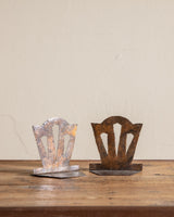 Pair of Arts & Crafts Hammered Copper Bookends, 1920's - Lone Fox