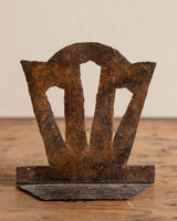 Pair of Arts & Crafts Hammered Copper Bookends, 1920's - Lone Fox