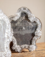 Pair of Early Venetian Murano Glass Mirrors, Italy, 1920's - Lone Fox