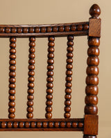 Pair of Edwardian Bobbin Spindle Back Chairs, 1920’s - Lone Fox