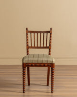 Pair of Edwardian Bobbin Spindle Back Chairs, 1920’s - Lone Fox