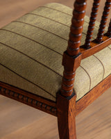 Pair of Edwardian Bobbin Spindle Back Chairs, 1920’s - Lone Fox