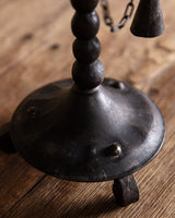 Pair of Gothic Revival Iron Taper Holders, France, 1900's - Lone Fox