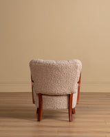 Pair of Halabala H - 237 Lounge Chair in Curly Boucle, 1950s - Lone Fox