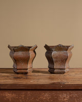 Pair of Hammered Cooper Wall Pockets, 1970's - Lone Fox