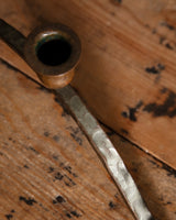 Pair of Hand Forged Copper Candle Holders - Lone Fox