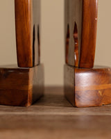 Pair of Handcarved Eagle Bookends, United States, Mid 20th Century - Lone Fox