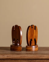 Pair of Handcarved Eagle Bookends, United States, Mid 20th Century - Lone Fox