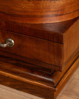 Pair of Italian Art Deco Figured Walnut Nightstands, Italy, 1930s - Lone Fox