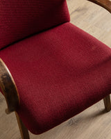 Pair of Jaroslav Smidek Beech Lounge Chairs, Czechoslovakia, 1970's - Lone Fox
