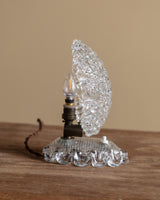 Pair of Murano Glass Shell Table Lamps by Barovier e Toso, Italy, 1950's - Lone Fox