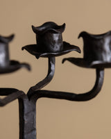 Pair of Wrought Iron Candelabras, Spain, 1960's - Lone Fox