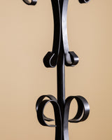 Pair of Wrought Iron Lantern Candle Holders, Spanish, 1950's - Lone Fox