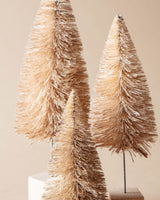 Parchment Bottle Brush Trees (Set of 3) - Lone Fox