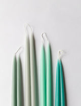 Pastel Teal Danish Taper Candle | 12" - Lone Fox