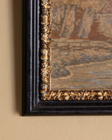 Pastoral Landscape Needlepoint Tapestry, European, Early 20th Century - Lone Fox