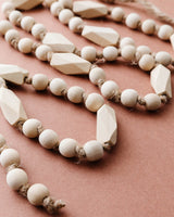 Paulownia & Jute Bead Garland - Lone Fox