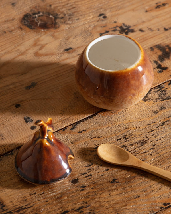 Pear Jar w/ Wood Spoon - Lone Fox