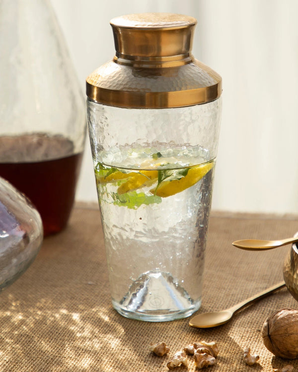 Pebbled Cocktail Shaker - Lone Fox