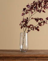 Pebbled Glass Tall Vase - Lone Fox