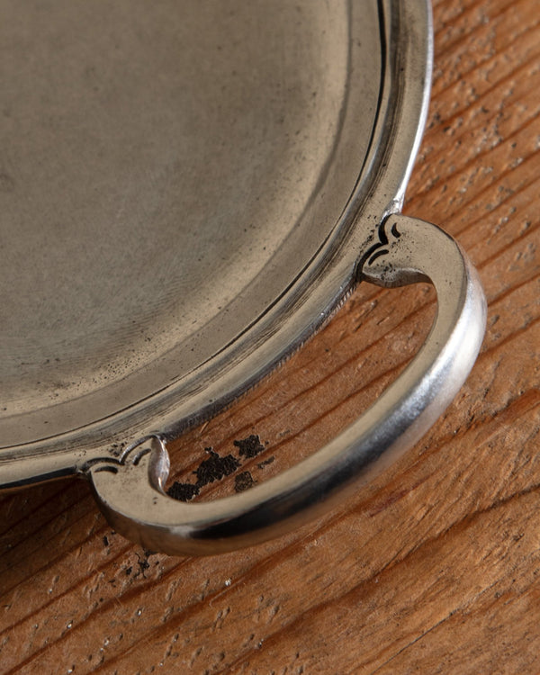 Peltro Small Pewter Tray with Handles - Lone Fox