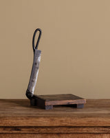 Petite Antique Wooden Paper Cutter - Lone Fox