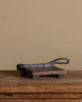 Petite Antique Wooden Paper Cutter - Lone Fox