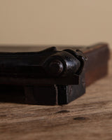 Petite Antique Wooden Paper Cutter - Lone Fox