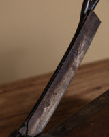 Petite Antique Wooden Paper Cutter - Lone Fox