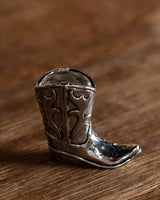 Pewter Boot Toothpick Holder - Lone Fox