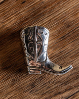 Pewter Boot Toothpick Holder - Lone Fox