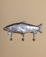 Pewter Fish Triple Hook - Lone Fox